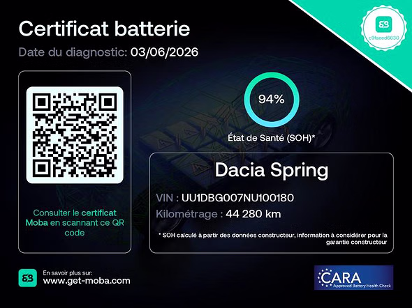 DACIA Spring 45ch Expression - Vue 2