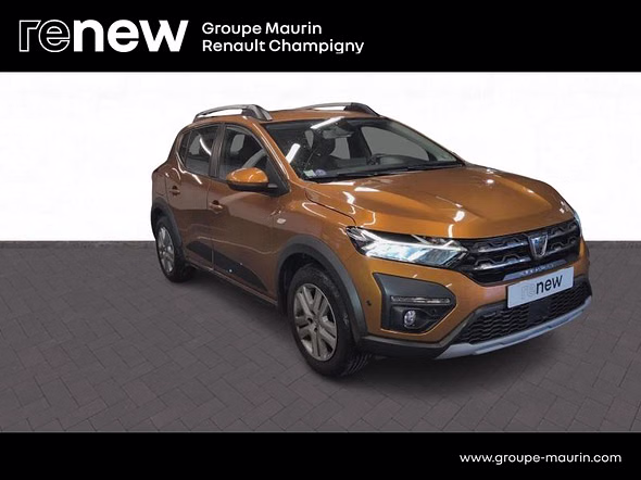 DACIA Sandero 1.0 TCe 90ch Stepway Confort CVT -22 - Vue 3