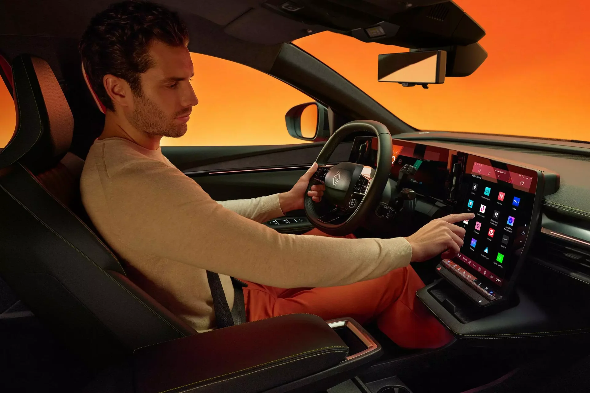 NOUVELLE MEGANE E-TECH ÉLECTRIQUE intérieur